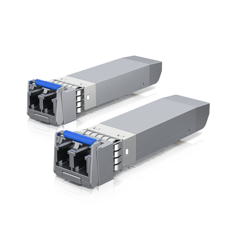 Ubiquiti 10Gbps módulo óptico monomodo, 2-Pack