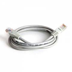 Cable de conexión Cat6 0.25m gris