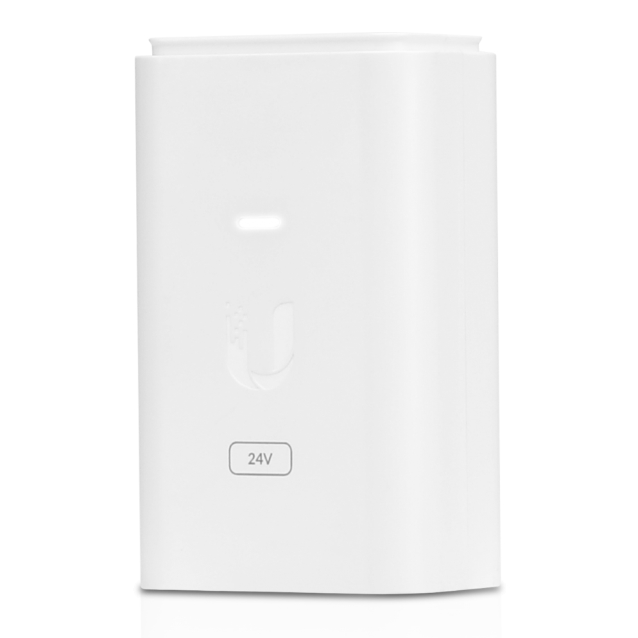 Ubiquiti Adaptador de Corriente Gigabit POE-24-7W-G-WH