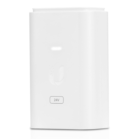 Ubiquiti Adaptador de Corriente Gigabit POE-24-7W-G-WH