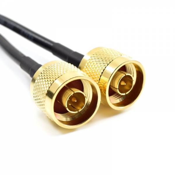 N Male / SMA Male 5m Duplex Gold Cable Coaxial