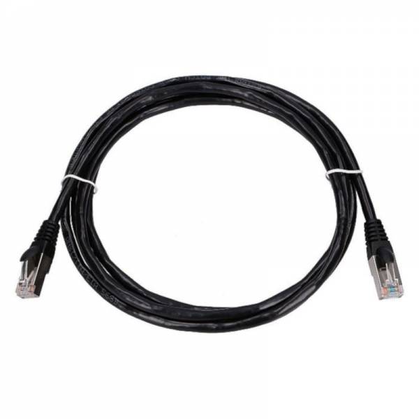 Cable de Conexión Frustrado FTP Cat5e 1m negro