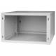 Armario en Rack 19" 6U, 450mm, Puerta Completa, Gris