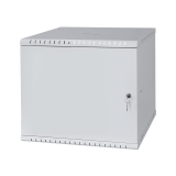 Armario en Rack 19" 9U, 450mm, Puerta Completa, Gris