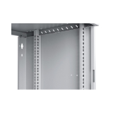 Armario en Rack 19" 9U, 450mm, Puerta Completa, Gris