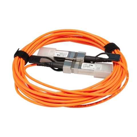 MikroTik 5m Cable de Conexión Directa de Óptica Activa de SFP+