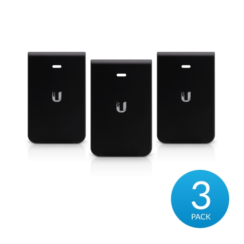 Ubiquiti Fundas para In-Wall HD, negro 3-pack