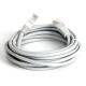 Cable de conexión Cat5e 3m gris