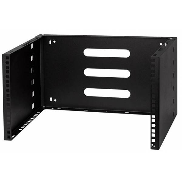 Soporte para Rack Montado en la pared 19" 6U, 330mm, Negro