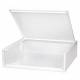 Estuche de Rack 19" 3U, 420mm, Blanco