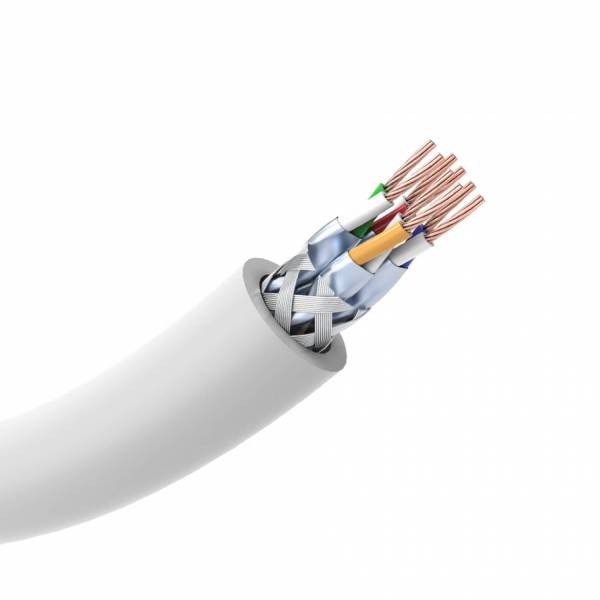 Cable de conexión SSTP Cat7 0.75m gris