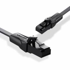 Cable de Conexión Plano UTP Cat6 1m negro