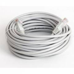 Cable de conexión Cat6 20m gris