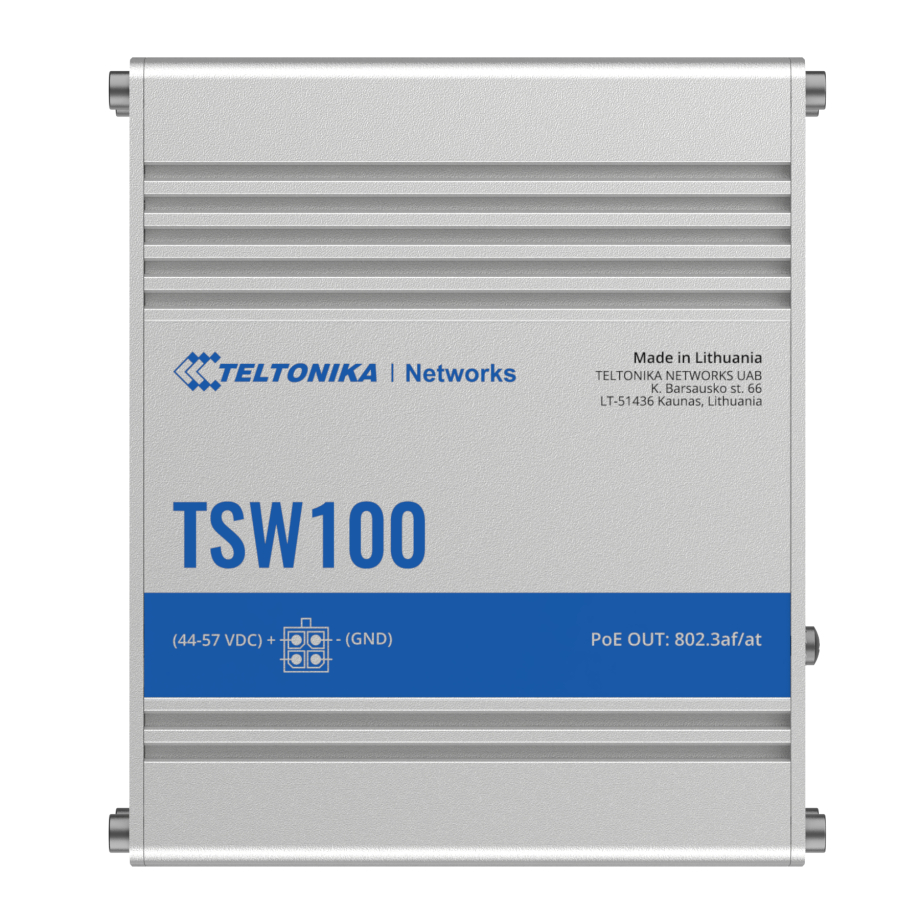 Teltonika TSW100 Conmutador PoE