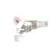 RJ45 Conector Cat6 sin herramienta blanco