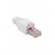 RJ45 Conector Cat6 sin herramienta blanco