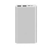 Xiaomi Mi 18W Banco de energía de Carga rápida 3, 10000mAh, plata