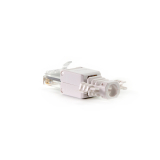 RJ45 Conector UTP Cat6A sin herramienta blanco