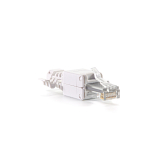 RJ45 Conector UTP Cat6A sin herramienta blanco