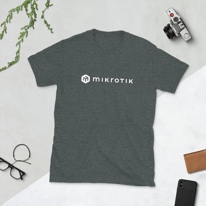 Camiseta MikroTik (XL) gris