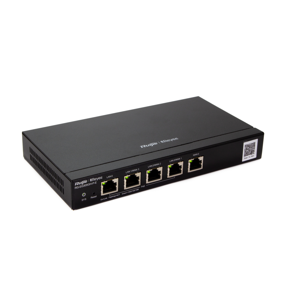 Reyee 5-Port High Performance Cloud Managed PoE Router