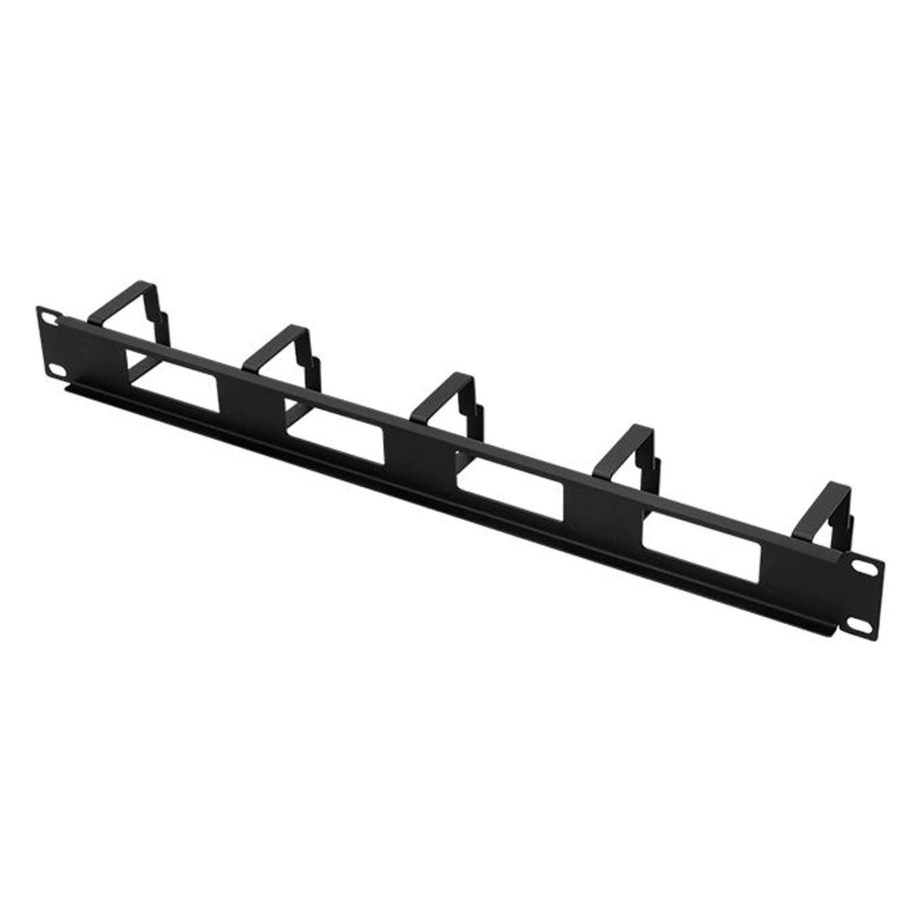 Organizador de cables 19" 1U negro