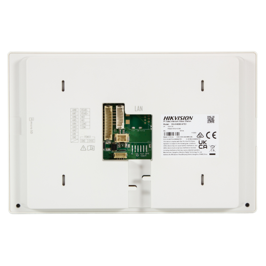 Hikvision Vídeoportero IP DS-KH6350-WTE1-W