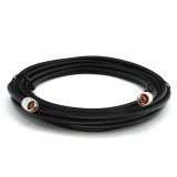 N macho a N macho 1m cable coaxial — elástico HF-400-UF (equivalente a LMR400 UF UltraFlex)