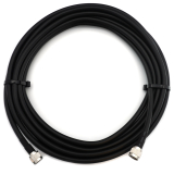 N macho a N macho 1m cable coaxial — elástico HF-400-UF (equivalente a LMR400 UF UltraFlex)