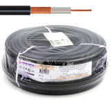 RG213U 50m cable coaxial RF 50 Ohm totalmente de cobre