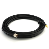 SMA macho a N macho 1m cable coaxial — elástico HF-400-UF (equivalente a LMR400 UF UltraFlex)