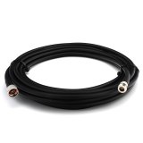 N Macho a N Hembra 1m cable coaxial elástico — equivalente a LMR400 UF UltraFlex