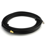 BNC Macho a SMA Macho 1m cable coaxial elástico — equivalente a LMR400 UF UltraFlex