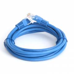 Cable de conexión Cat5e 3m azul