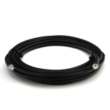 RP-SMA macho a RP-SMA hembra 20m cable coaxial — elástico HF-400-UF (equivalente a LMR400 UF UltraFlex)