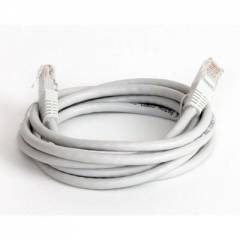 Cable de conexión Cat5e 2m gris