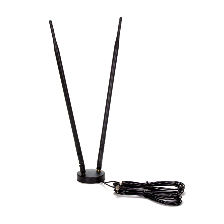 3G/4G LTE 9dBi Antena Omni Dual para Interiores CRC9 3m