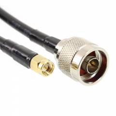 N Male / SMA Male 2.5m Cable Coaxial